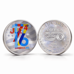 Official America250™ 250 Years of Freedom – 1 oz REAL Silver Colorized Round Coin