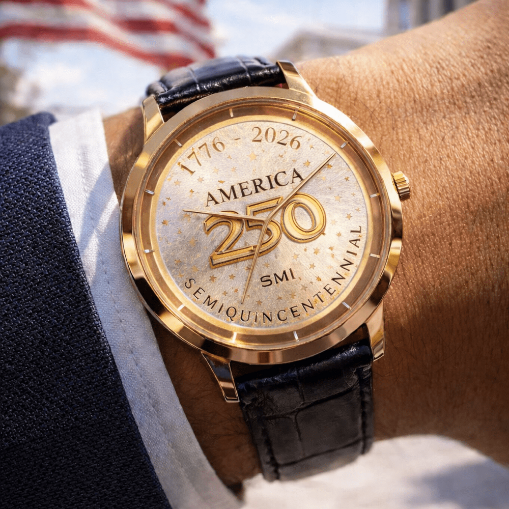 Official America250™ Semiquincentennial Commemorative Two-Tone Watch
