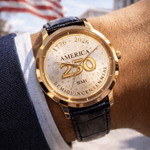 Official America250™ Semiquincentennial Commemorative Two-Tone Watch